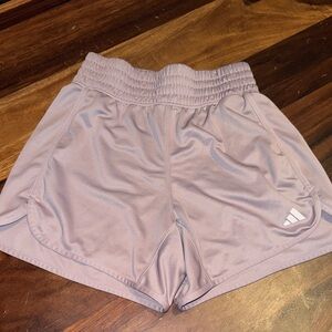 adidas Women's Light Purple Athletic Shorts